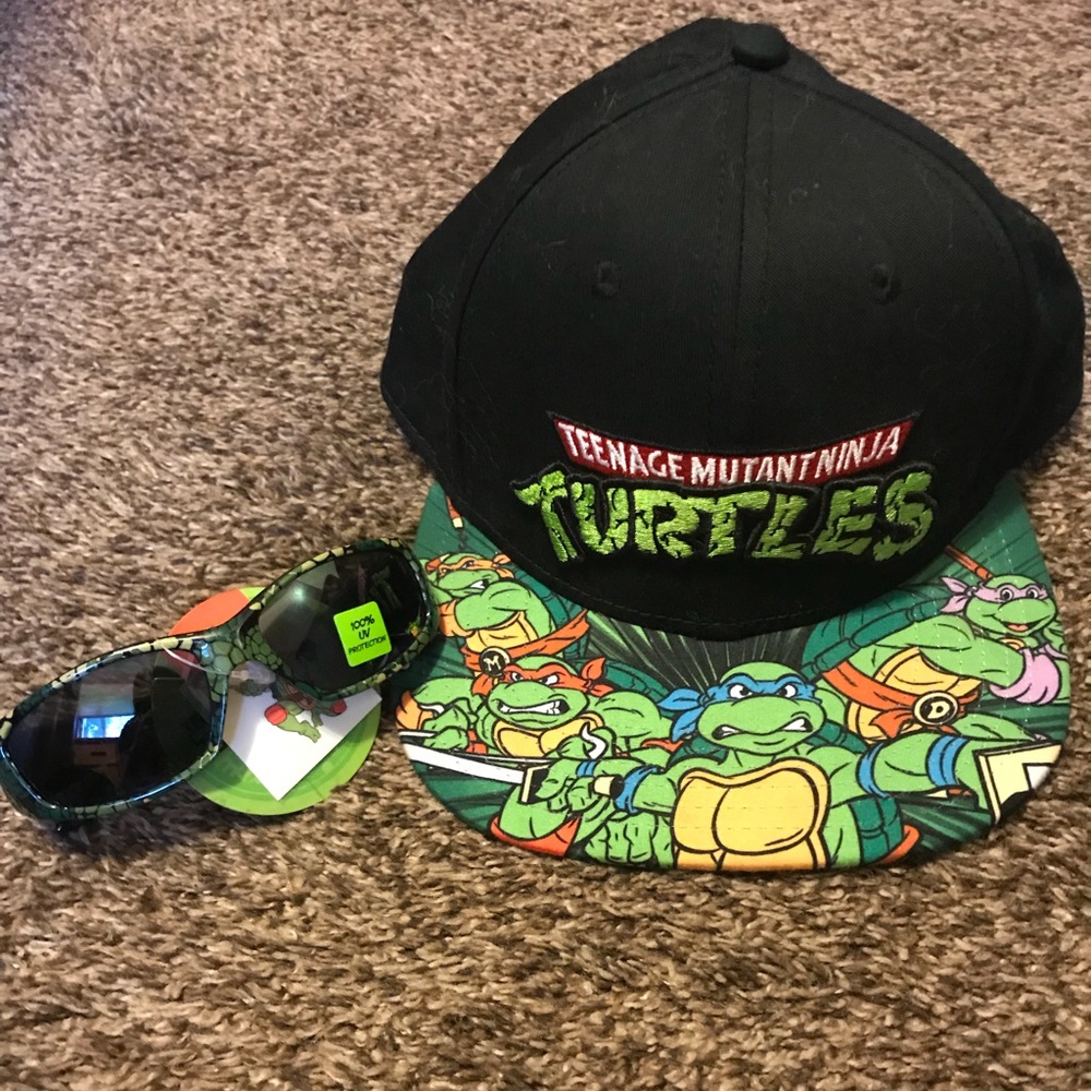Ninja Turtles Hat+Sunglasses